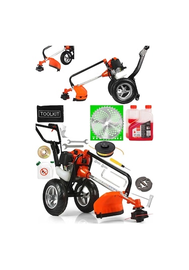 Deko Turkey DK2000B 2 Zamanlı Benzinli Tekerlekli Tırpan Ot Biçme