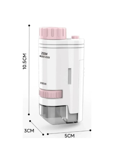 Portatif Mini Mikroskop