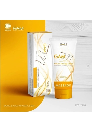 Gam M Boyun Sırt ve Omuz Tutulmalarını Krem 75 ML