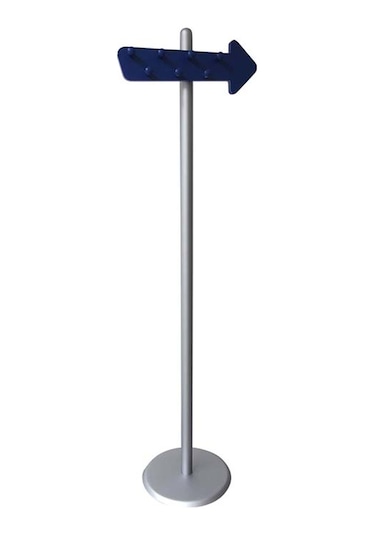 Oneway Ahşap Askılık Lacivert