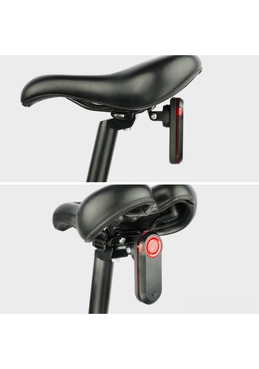 Fosenze Jantlı Bisiklet Arka Fener Tutucu, Alüminyum Malzeme, Garmin Varia Serisi Uyumlu, Kolay Kurulum, Yol Görünürlüğünü Artırır