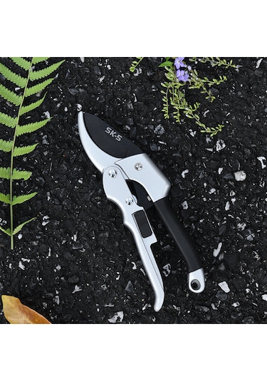 Teltree Bahçe Budama Makası - Sk5 Çelik Bıçaklı, 20mm Dal Kesme Kapasiteli