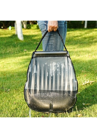 Outdoor 20l Taşınabilir Kampçılık Solar Duş Çantası Kırmızı