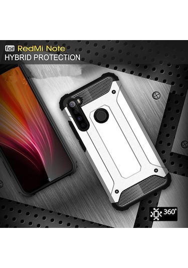 Xiaomi Redmi Note 8T Armor Hybrid Ultra Koruma Zirh Kilif 566570591