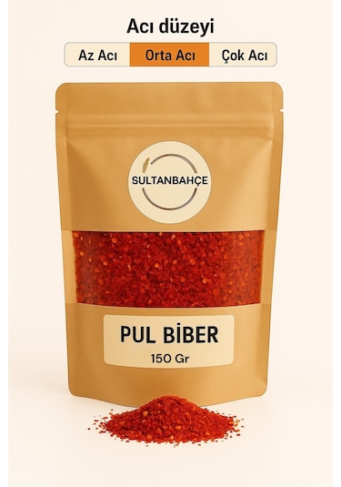 Sultanbahçe Pul Biber - Doğal- Katkısız - Baharat- Yoğun Aromalı Baharat - Pulbiber