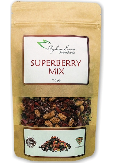 Ayhan Ercan Superberry Mix Meyve Kurusu Karışımı 150 G