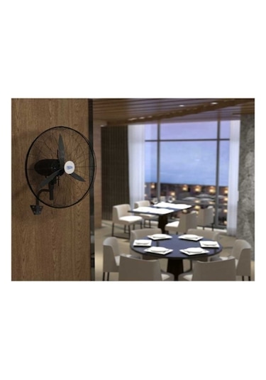 Hims Hef-da750 210w 75 Cm Siyah Anahtarlı Duvar Vantilatör