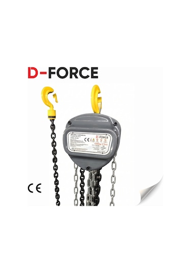 D-force Df-0502 Zincirli Caraskal 1 Ton 5 Metre