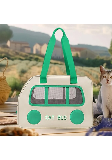 Suntek Kedi Taşıma Çantası Çok İşlevli Yavru Köpek Beyaz