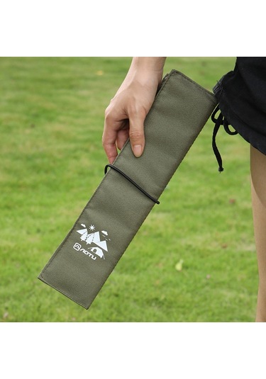 Aotu Taşınabilir Nem Geçirmez Koltuk Mat Oxford Kumaş + Epe Açık Kamp Piknik Oturma Pedi Haki