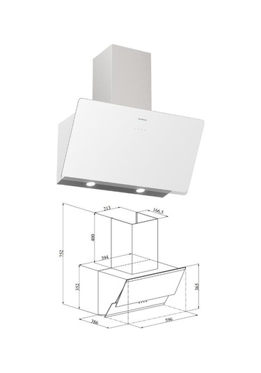 Silverline S2-BO6502W02 + CS5801E7W01 + 3457 Soho Beyaz Ankastre set