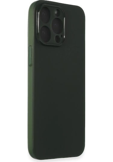 Mepa Apple, Uyumlu iPhone 15 Pro Kılıf Puma Silikon - Yeşil Najmaddin standart