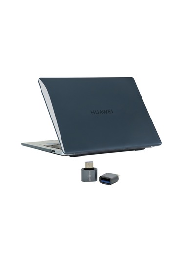 Huawei Kılıf Matebook 16-16s Kılıf 2021-2022-2023 Yılı İle Uyumlu Parlak Kristal İz Yapmaz Kılıf Şeffaf