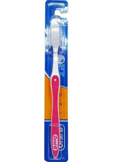 Oral-B 1-2-3 Kapaklı Diş Fırçası Medium