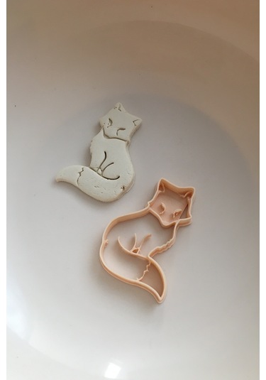 Tilki Kurabiye Kalıbı, Kesici, Şekillendirici