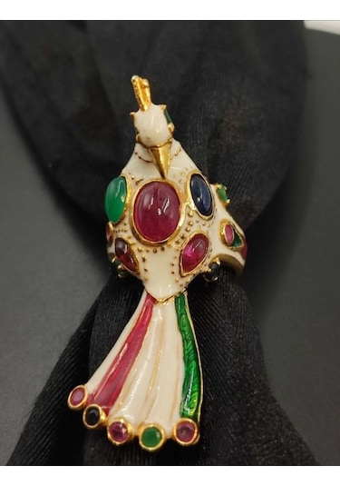 925 Gümüş Mine İşlem Yüzük 249 Altın