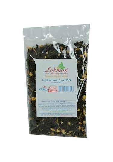 Lokman Doğal Yasemin Çayı 100 G
