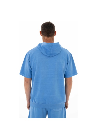 AR-MA Arma Erkek Oversize Kısa Kollu Kanguru Cepli Kapşonlu Sweatshirt 001 AR-MA Arma Erkek Oversize Kısa Kollu Kanguru Cepli Kapşonlu Sweatshirt 001