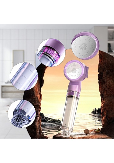 Suntek Duş Başlığı Ayarlanabilir Su Akış Modları