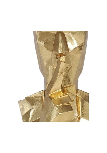 Suntek Reçine Düşünür Heykeli Ev Dekoru Soyut Figür Masa Konuşma Yok