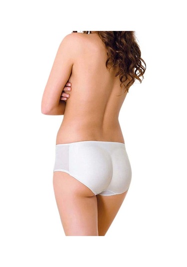 Erdem Underwear Zayıf Görünüm İçin Kalça Toparlayıcı Pop Up Kod 633 Beyaz