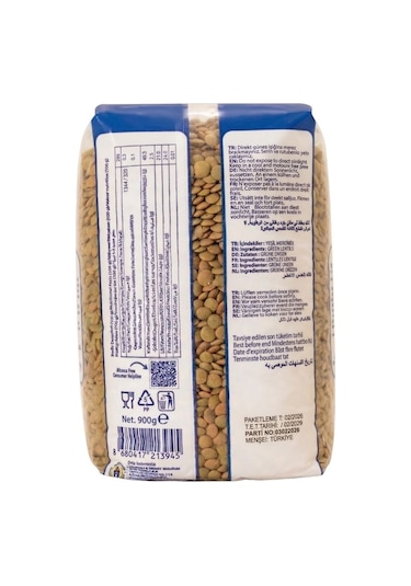 Altunsa Yeşil Mercimek Yerli 900 G