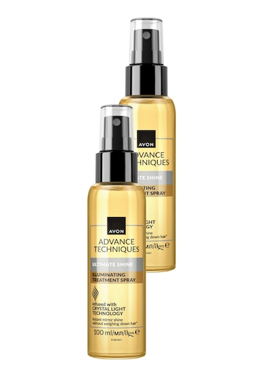 Advance Techniques Parlaklık Veren Saç Bakım Spreyi 100 Ml. İkili Paket