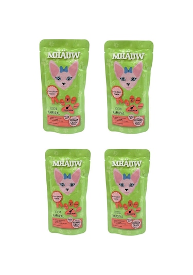 Mhauw Tavuklu Kedi Çorbası 4 x 80 G