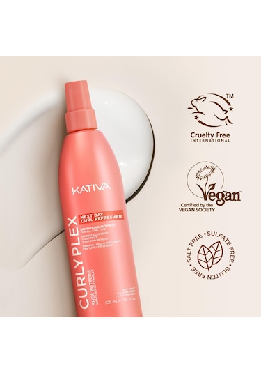 Kativa Curly Plex Ertesi Gün Yenilenmiş Bukleler 225 Ml