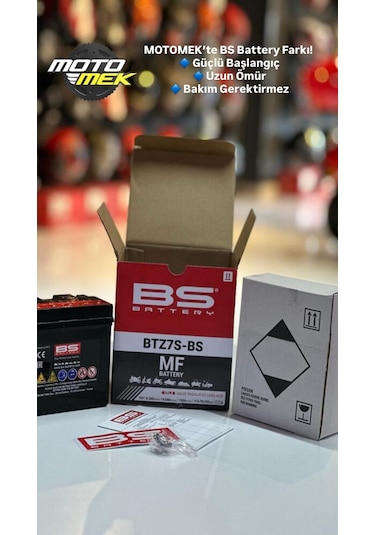 Yamaha Xenter 150 Bs Battery Btz7s-bs Motosiklet Aküsü