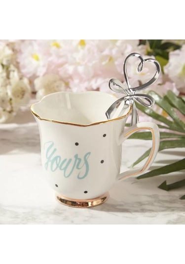 Lovyco Gümüş Renk Kalp Çay Kaşığı