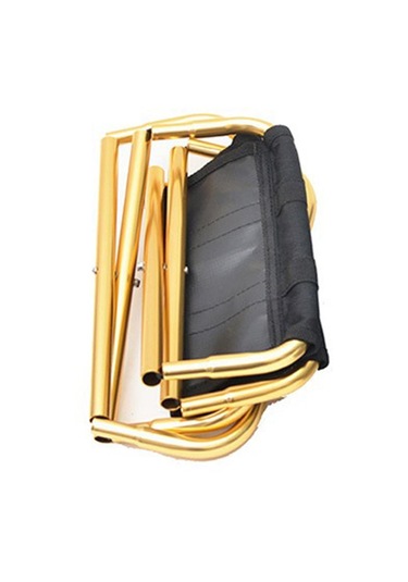 Homyl Açık Ultralight Taşınabilir Katlanır Sandalye Altın Altın Çok Renkli