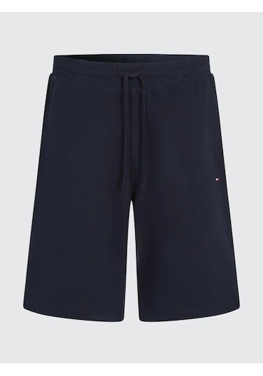 Tommy Hilfiger Essentıal Terry Sweatshort Erkek Mavi Şort - Mw0mw37240 Mavi