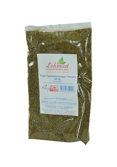 Lokmanavm Isırgan Tohumu Doğal Öğütülmüş 100 G Paket