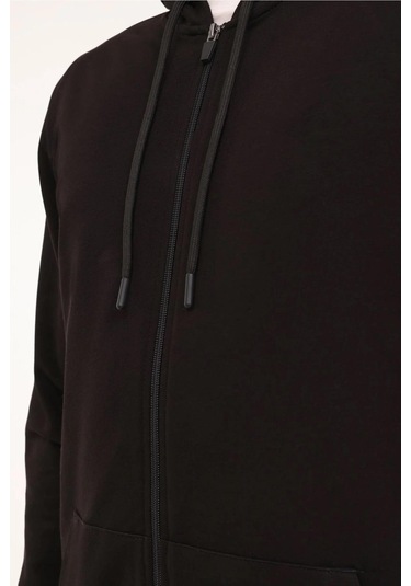 Kinetix Mb 18sn87 5pr Erkek Kapüşonlu Sweatshırt Siyah