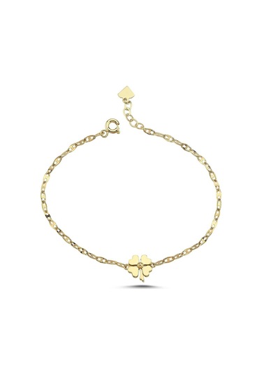 Pırlant 4 Yapraklı Yonca Bileklik