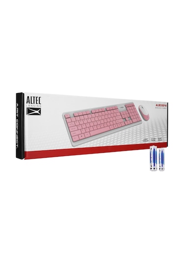 Altec Lansing ALBC6314 2.4 GHz 1200 DPI Mouse Klavye ve Mouse Set