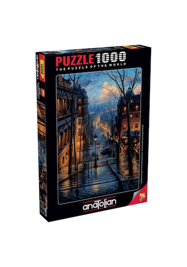Anatolian 1000 Parçalık Puzzle - Montmartre'de Bahar 3192