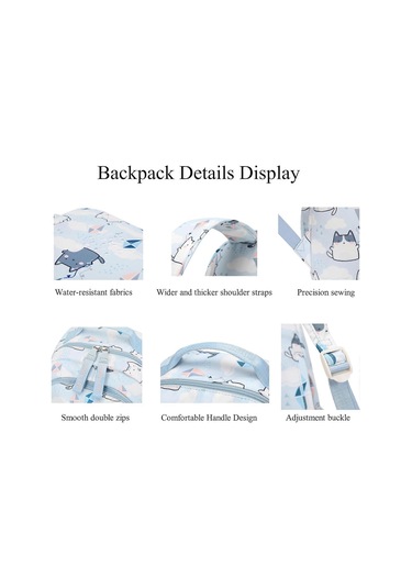 Kızlar İçin Sırt Çantaları Sevimli Kedi Sırt Çantası İlkokul Sırt Çantası Öğrenciler Kızlar İçin Kitap Çantası Diğer