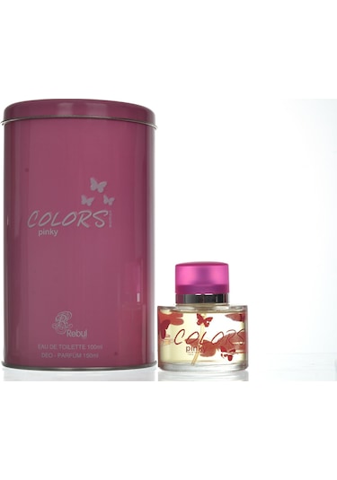 Rebul Colors Pinky Kadın Parfüm EDT 100 ML + Deodorant 150 ML