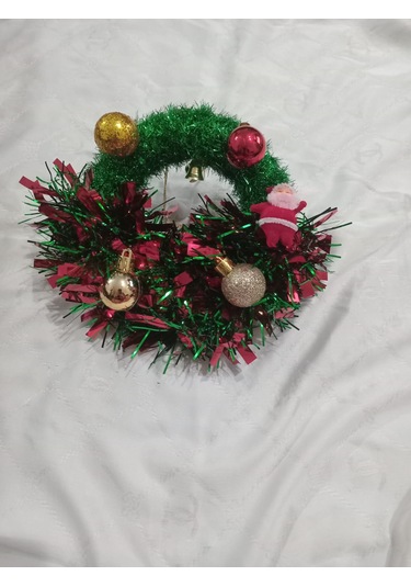 Yılbaşı Özel Kapı Süsü Ev