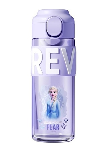 Prenses Elsa Çocuk Su Bardağı Xv21jr Açık Mor