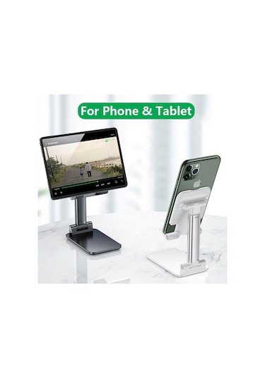 Pembe Vaorlo Taşınabilir Katlanabilir Telefon Tutucu Kaymaz Standı İphone 11 12pro Katlama Masa Tutucu Ipad Xiaomi Huawei Samsung Uyumlu Tablet