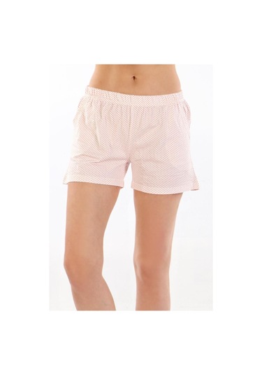 Mor Kadın Kısa Şort Üçlü Paket Likralı Mor