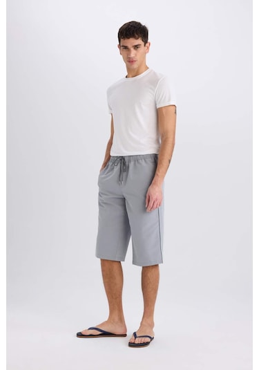 DeFacto Long Fit Uzun Deniz Şortu B7298AX25HSGR265