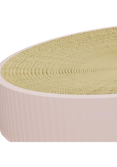 Suntek Yuvarlak Kedi Tırmalama Tahtası Küçük Orta L-pembe