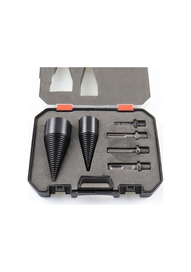 Sointeresting Parça 32/42 Mm Odun Yarma Matkabı Ve Odun Yarma Cihazı Seti, Bölünmüş Ağaç İşleme Aletleri İle Birlikte.