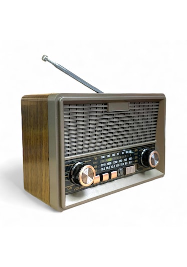 Royaltrend RT-567 Mini Solar Güneş Panelli Nostalji Radyo