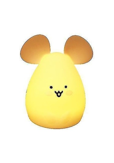 Soulader Yatak Odası İçin Dekoratif Işık Efektli Gece Lambası Sari