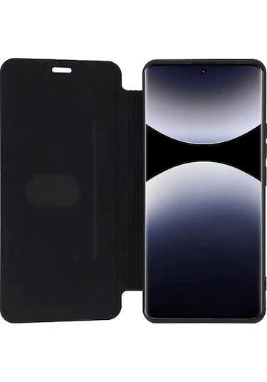 Newface Xiaomi Redmi Note 14 Pro 5g Kılıf Flip Cover Glblseme - 98 - Taba